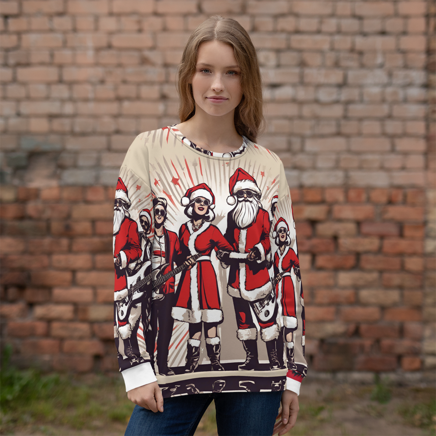 Holiday Santa Sweater